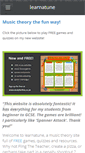 Mobile Screenshot of learnatune.co.uk